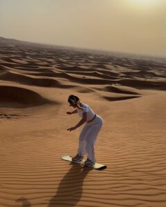 sandboarding